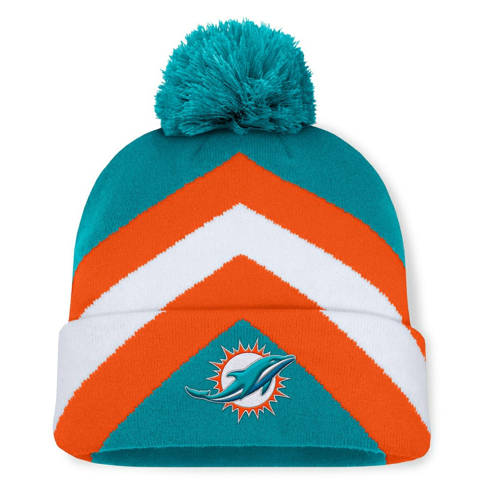 Miami Dolphins Women's Cornerback Cuffed Knit Hat with Pom | NFL On sale