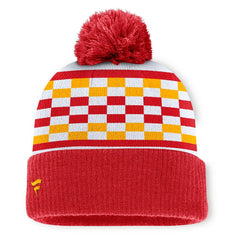 Kansas City Chiefs Women's End Zone Cuffed Knit Hat with Pom | NFL Outlet