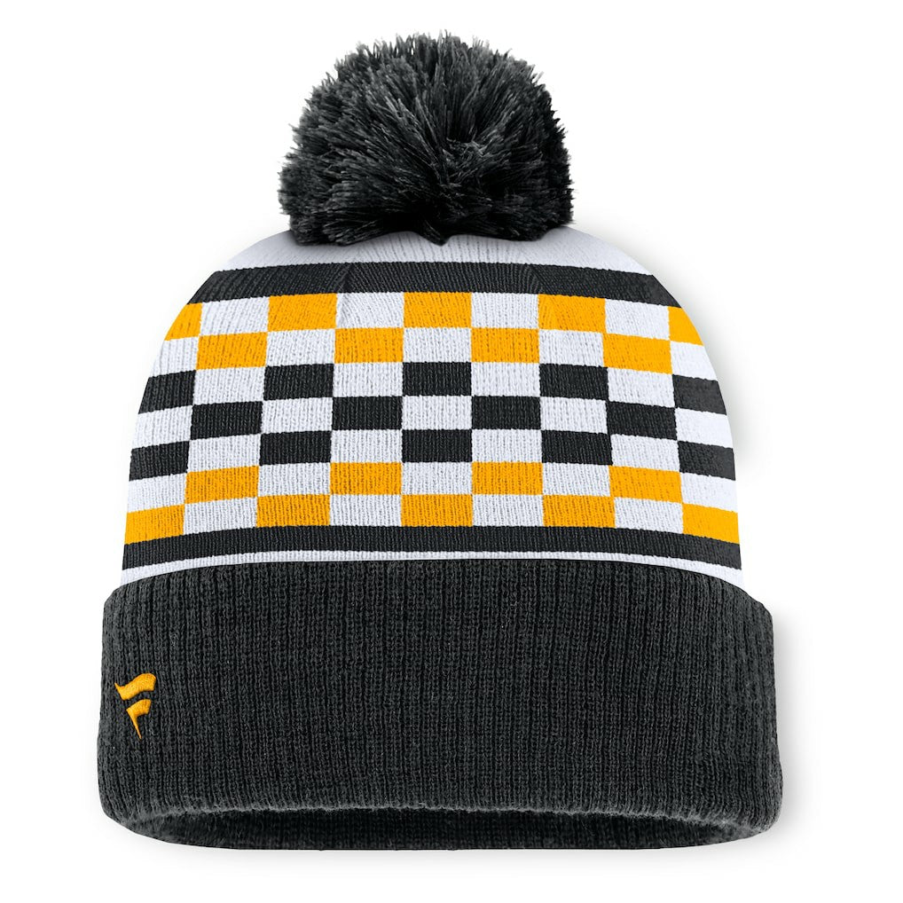 Pittsburgh Steelers Women's End Zone Cuffed Knit Hat with Pom | NFL Near me