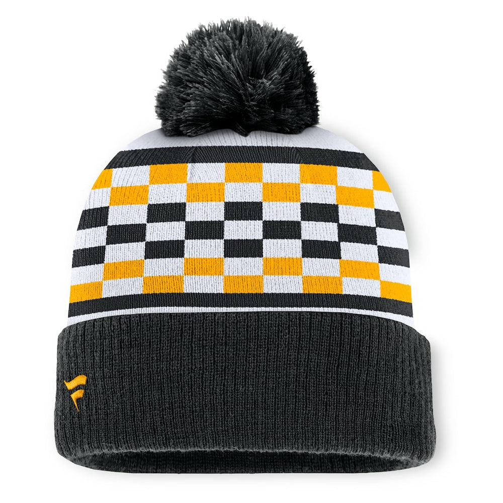 Pittsburgh Steelers Women's End Zone Cuffed Knit Hat with Pom | NFL Near me