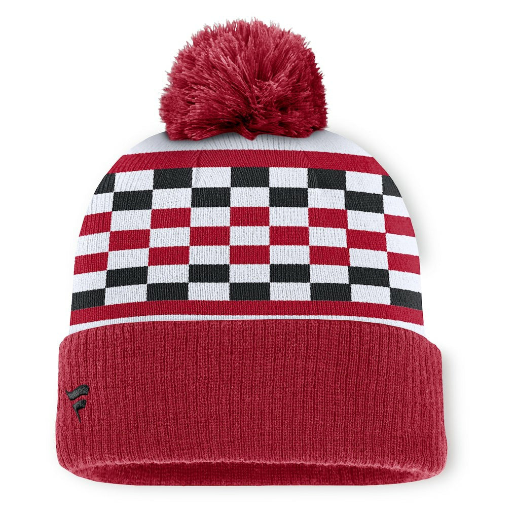 San Francisco 49ers Women's End Zone Cuffed Knit Hat with Pom | NFL Outlet