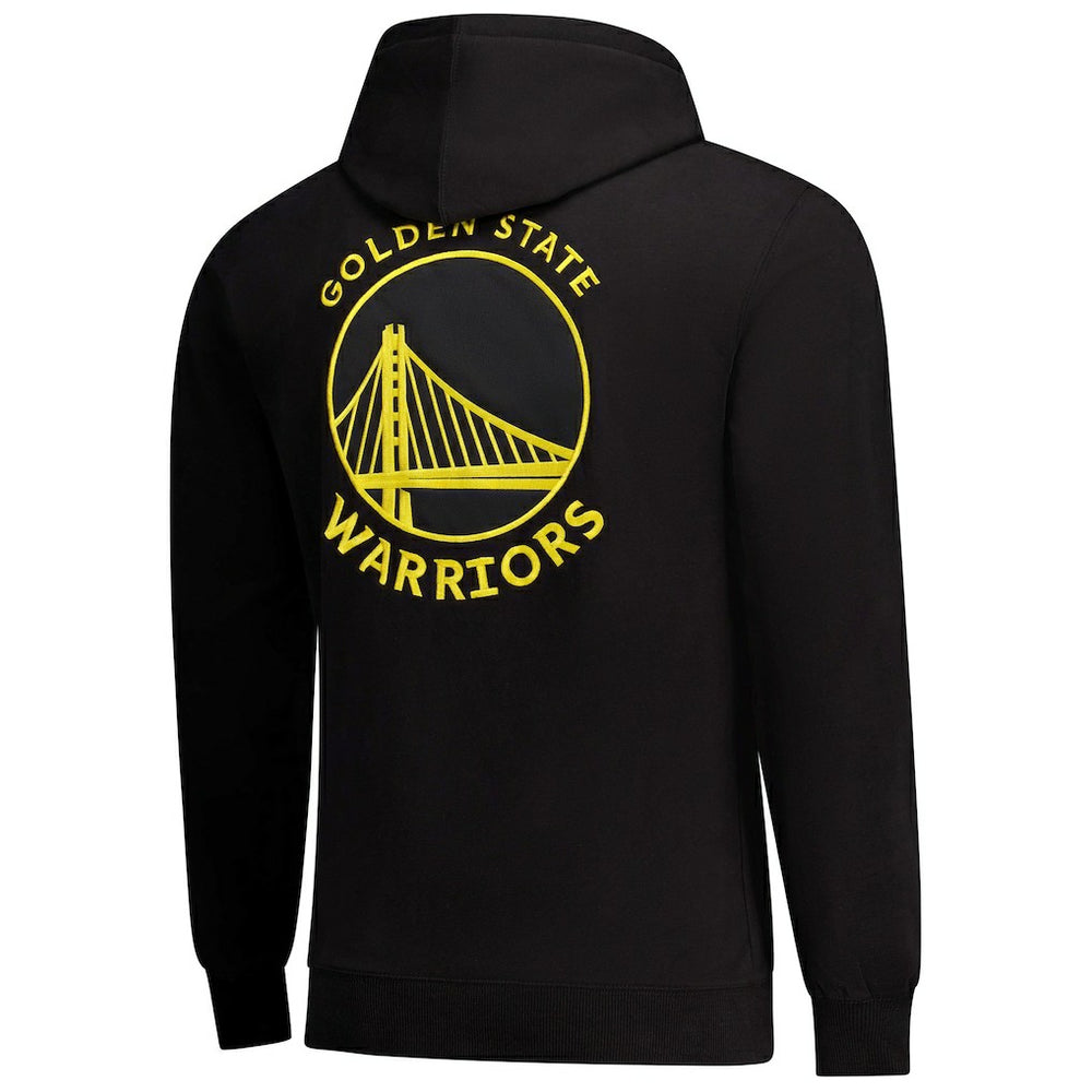 Black Golden State Warriors FISLL x Benny Gold Unisex Statement Edition Full-Zip Hoodie sale | NBA