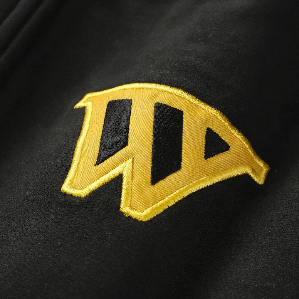 Black Golden State Warriors FISLL x Benny Gold Unisex Statement Edition Full-Zip Hoodie sale | NBA