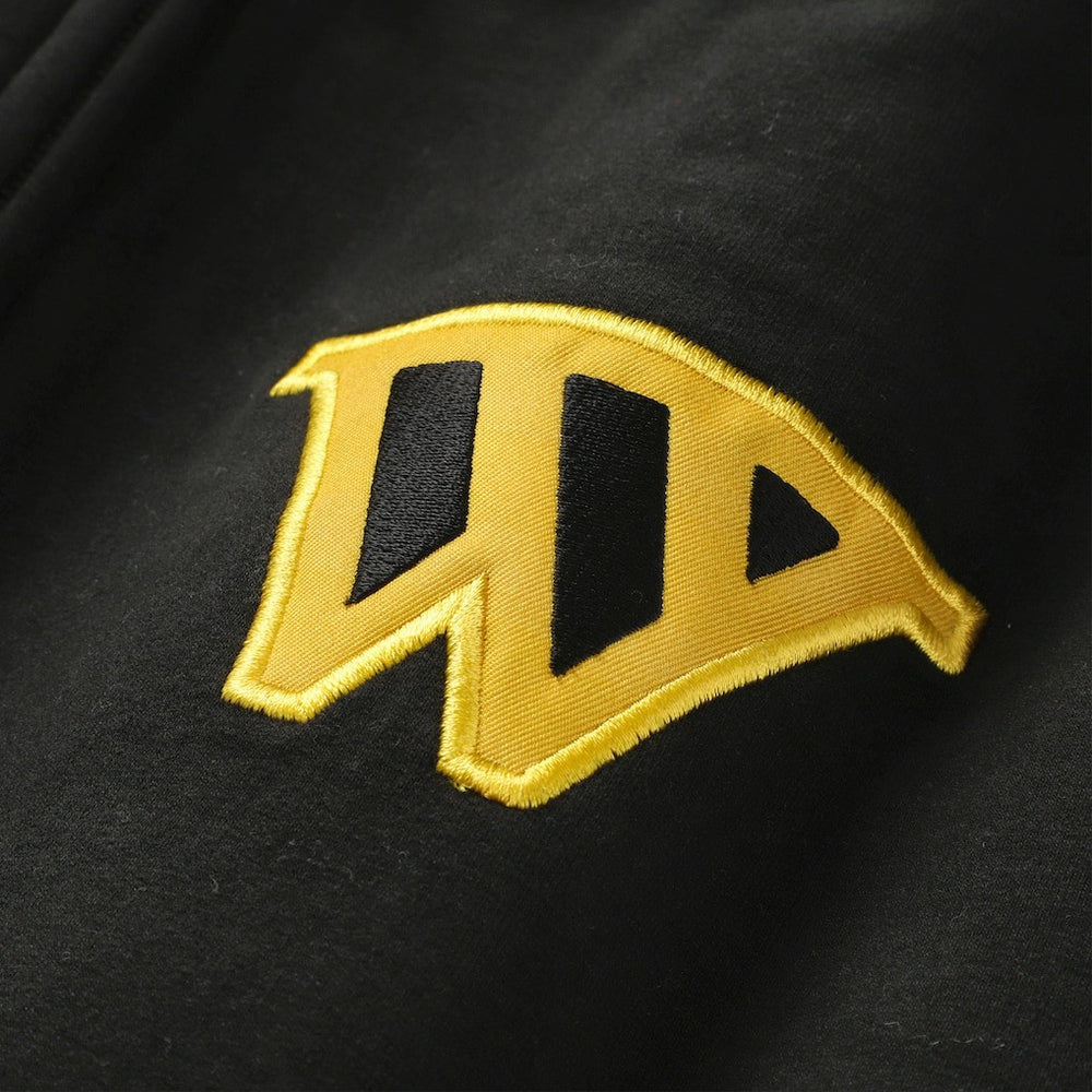 Black Golden State Warriors FISLL x Benny Gold Unisex Statement Edition Full-Zip Hoodie sale | NBA