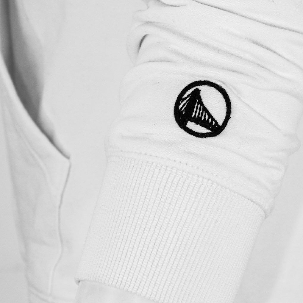 White Golden State Warriors FISLL x Benny Gold Unisex Association Edition Full-Zip Hoodie sale | NBA