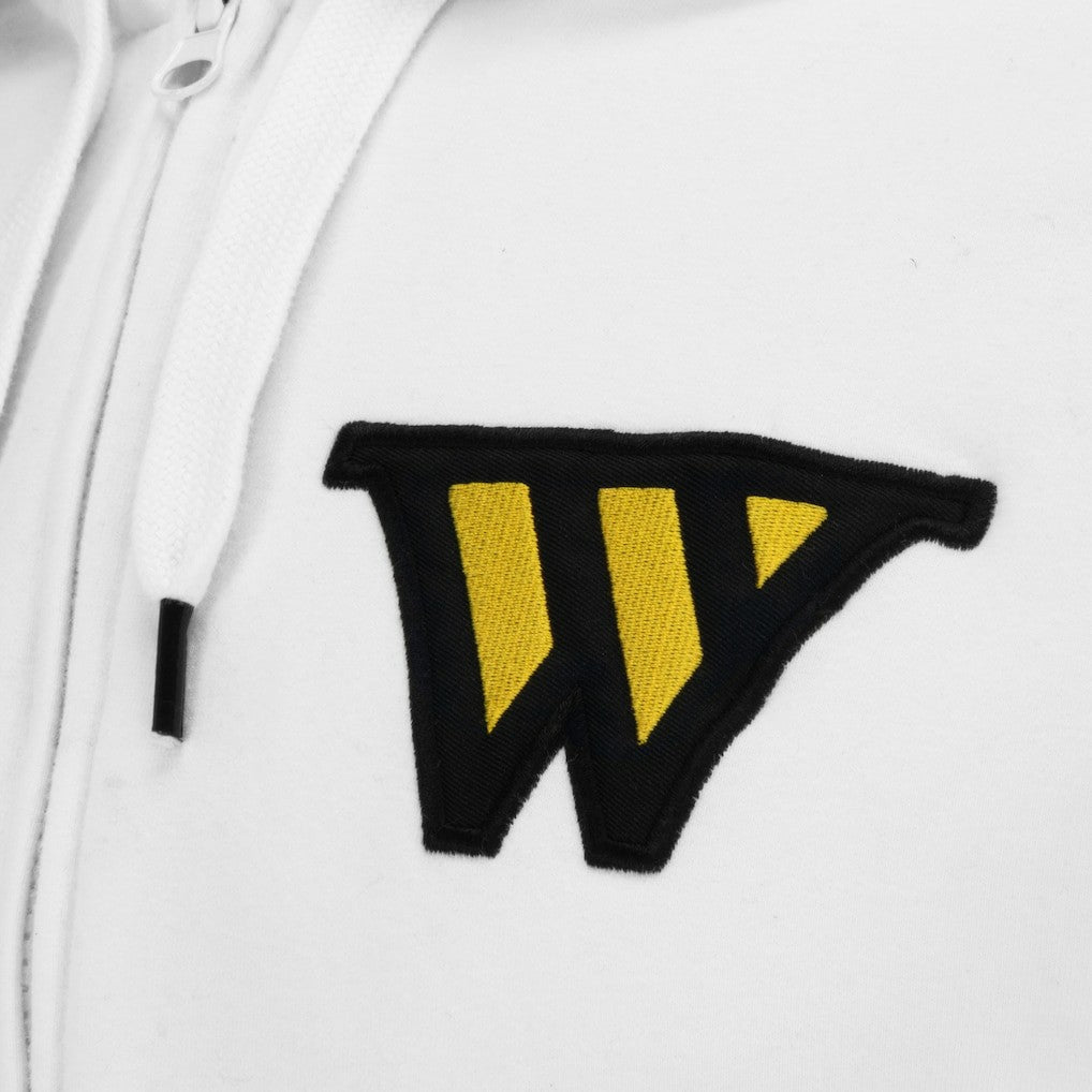 White Golden State Warriors FISLL x Benny Gold Unisex Association Edition Full-Zip Hoodie sale | NBA