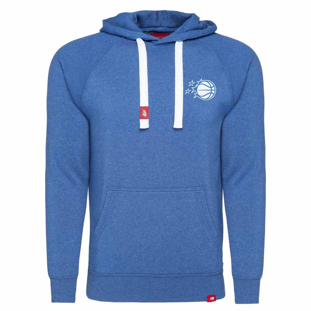 Royal Orlando Magic Sportiqe Unisex Premium Tri-Blend Hoodie | NBA