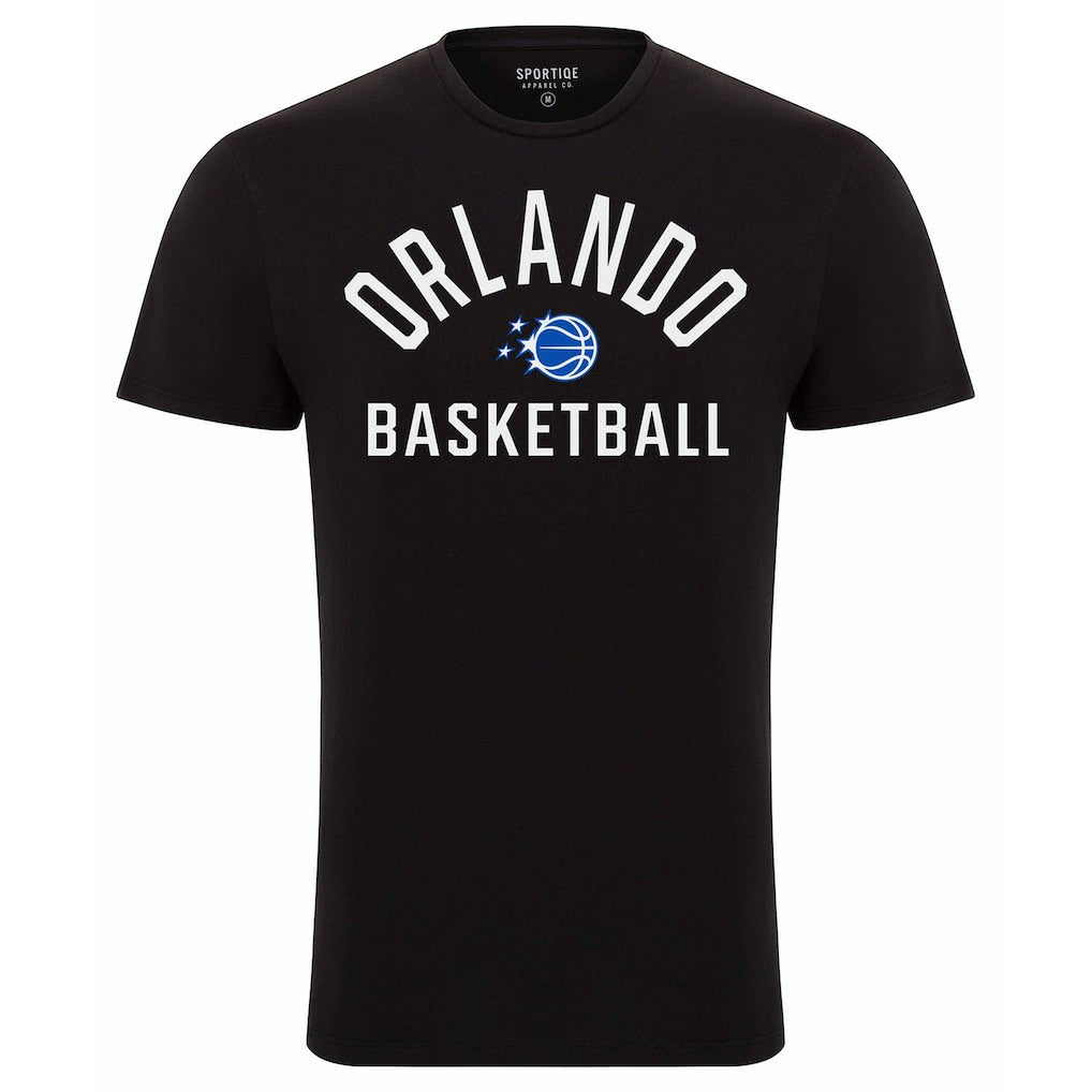 Black Orlando Magic Sportiqe Unisex Bingham Premium T-Shirt | NBA
