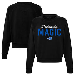 Black Orlando Magic Sportiqe Women's Ashlyn Premium Sweatshirt | NBA