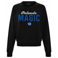 Black Orlando Magic Sportiqe Women's Ashlyn Premium Sweatshirt | NBA