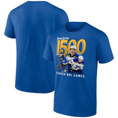 Ryan Suter St. Louis Blues 1500 Career NHL Games T-Shirt -  NHL T-shirts