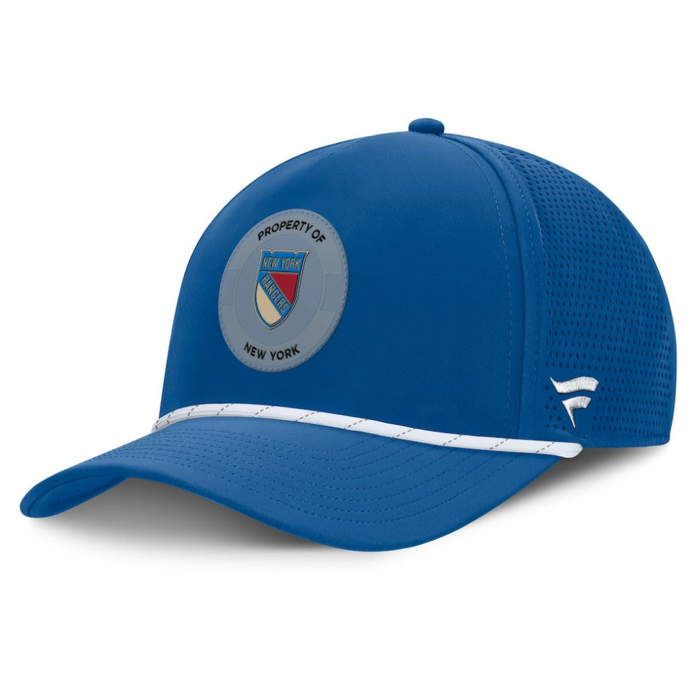 New York Rangers Fanatics Centennial Authentic Pro Pinched Front Adjustable Hat -  NHL Hats