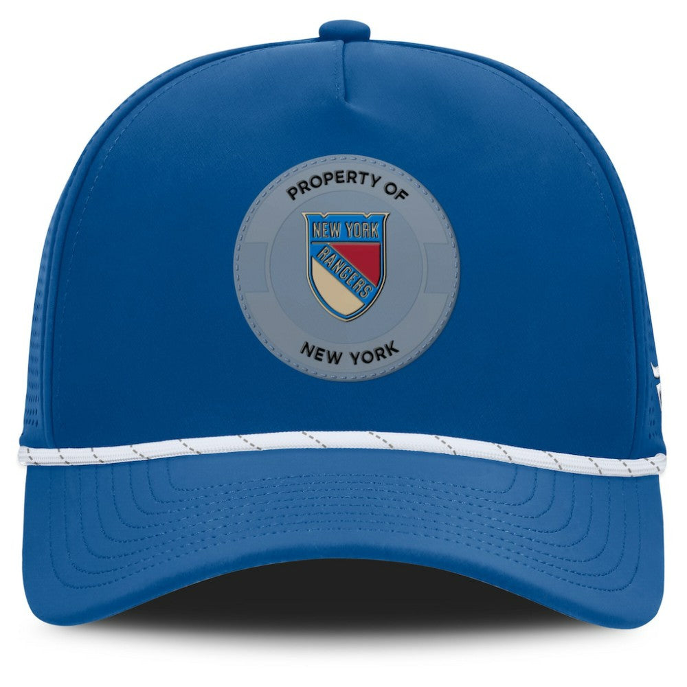 New York Rangers Fanatics Centennial Authentic Pro Pinched Front Adjustable Hat -  NHL Hats