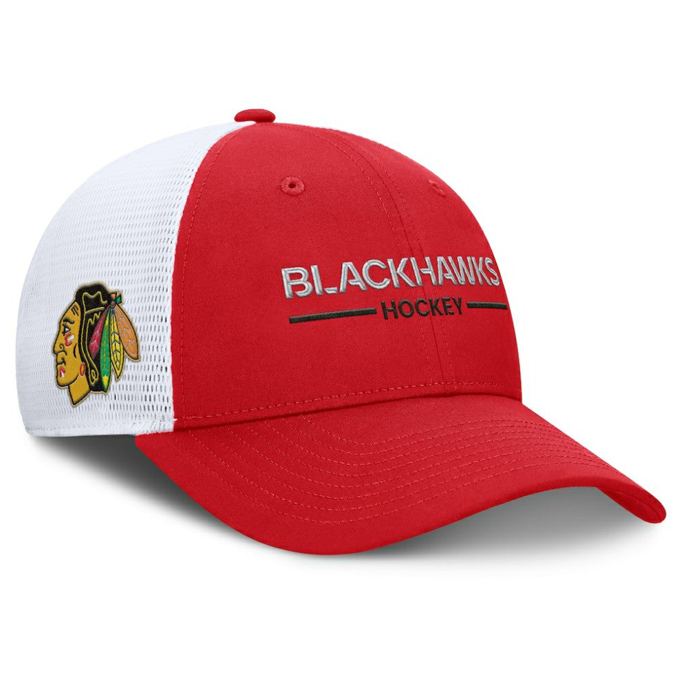Chicago Blackhawks Fanatics Centennial Adjustable Trucker Hat -  NHL Hats