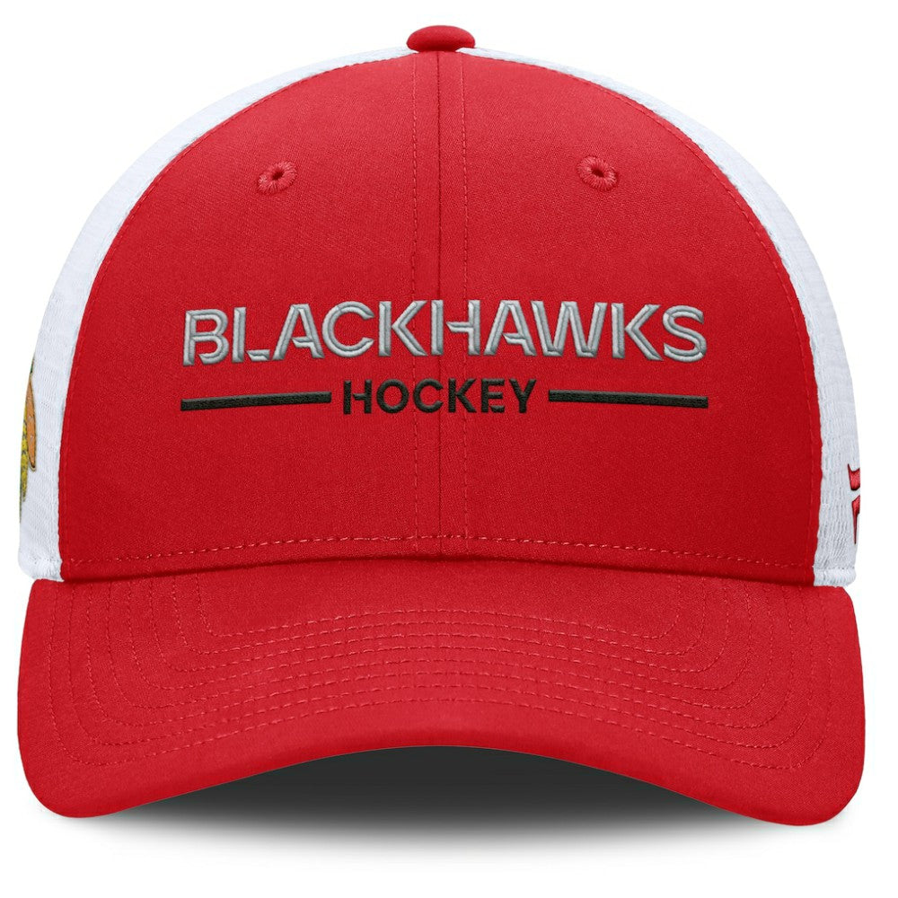 Chicago Blackhawks Fanatics Centennial Adjustable Trucker Hat -  NHL Hats