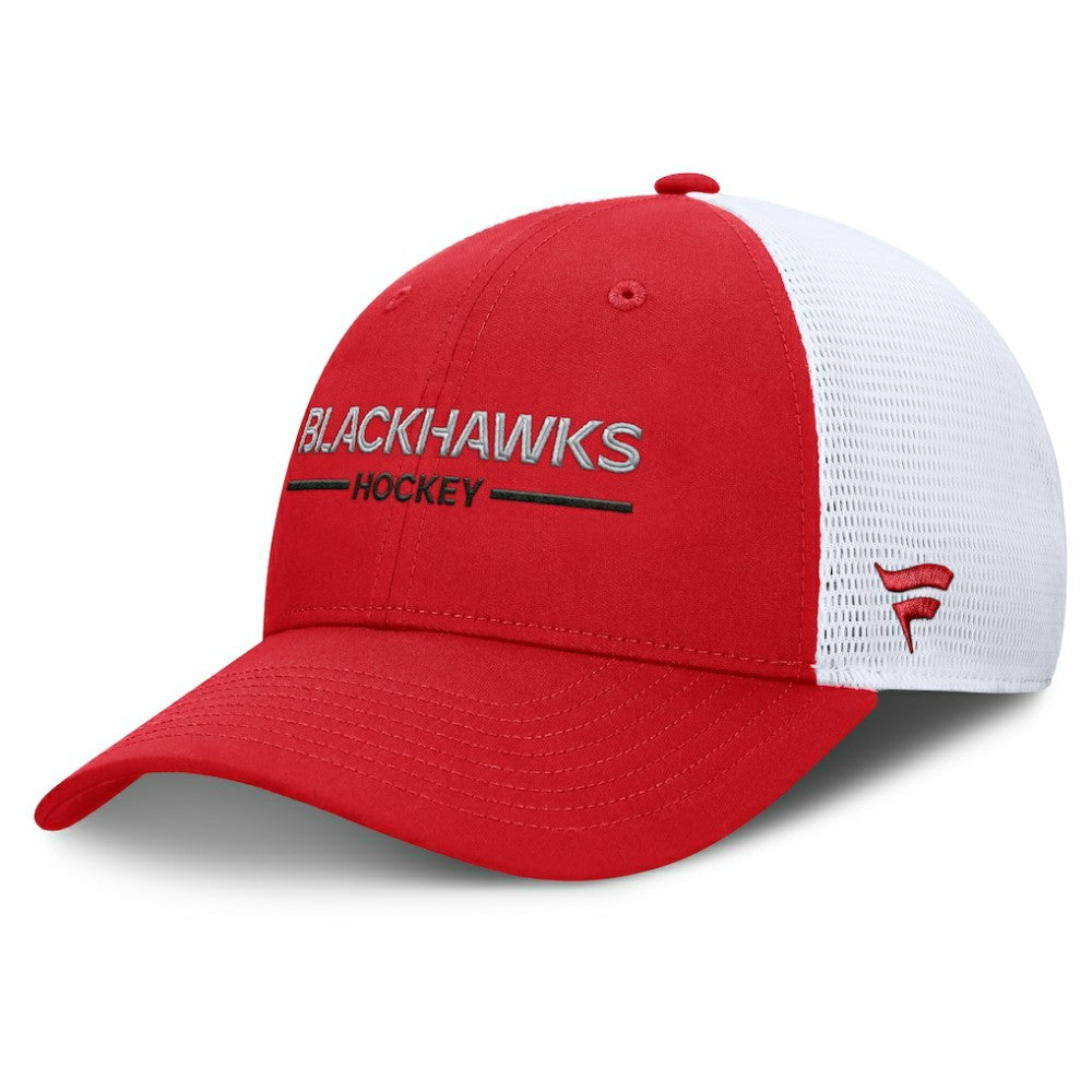 Chicago Blackhawks Fanatics Centennial Adjustable Trucker Hat -  NHL Hats