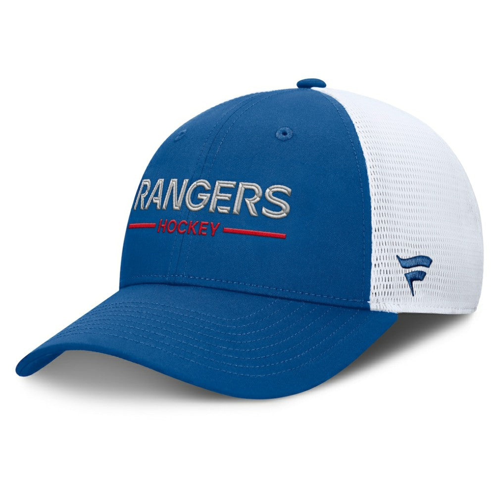 New York Rangers Fanatics Centennial Authentic Pro Structured Trucker Adjustable Hat -  NHL Hats