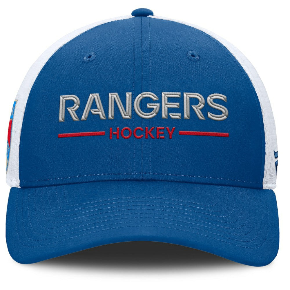 New York Rangers Fanatics Centennial Authentic Pro Structured Trucker Adjustable Hat -  NHL Hats