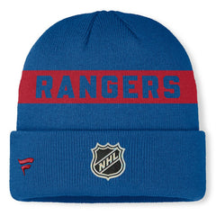 New York Rangers Fanatics Centennial Authentic Pro Cuffed Knit Hat -  NHL Hats