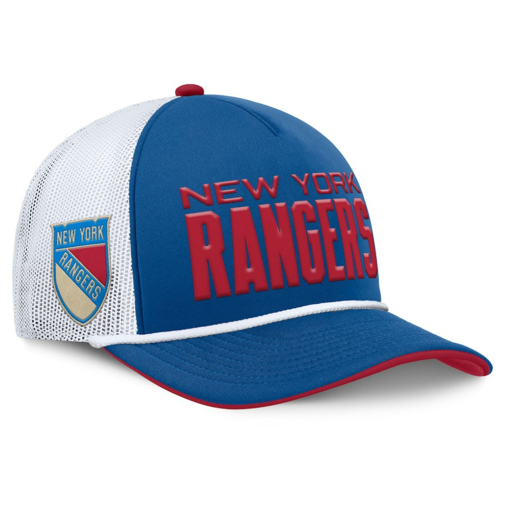 New York Rangers Fanatics Centennial Authentic Pro Foam Front Adjustable Trucker Hat -  NHL Hats