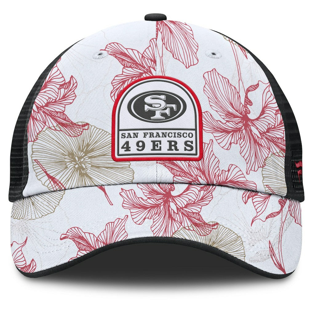 San Francisco 49ers Tropical Adjustable Trucker Hat | NFL Sale