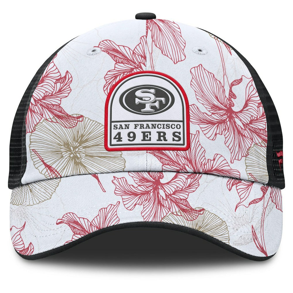 San Francisco 49ers Tropical Adjustable Trucker Hat | NFL Sale