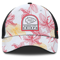 Kansas City Chiefs Tropical Adjustable Trucker Hat | NFL Outlet
