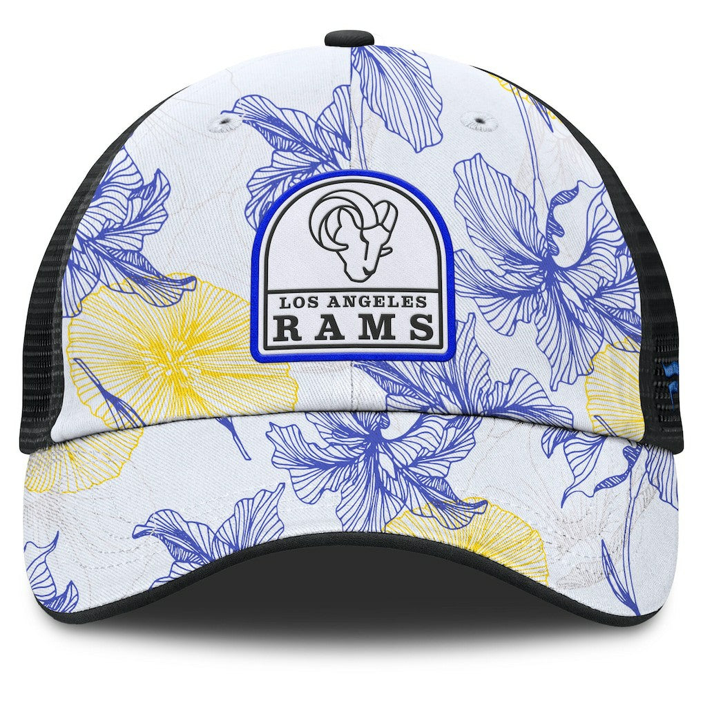 Los Angeles Rams Tropical Adjustable Trucker Hat | NFL New