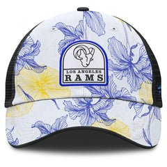 Los Angeles Rams Tropical Adjustable Trucker Hat | NFL New