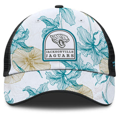 Jacksonville Jaguars Tropical Adjustable Trucker Hat | NFL On sale