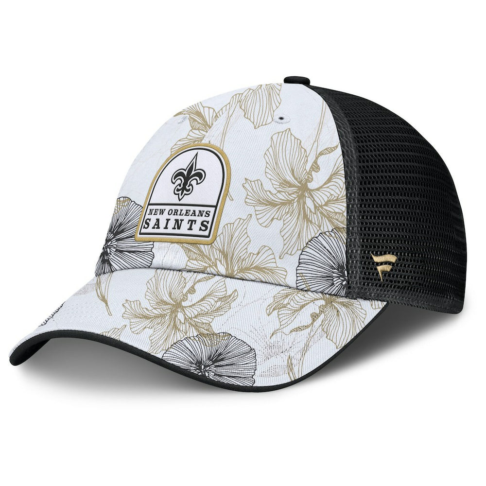 New Orleans Saints Tropical Adjustable Trucker Hat | NFL Hot