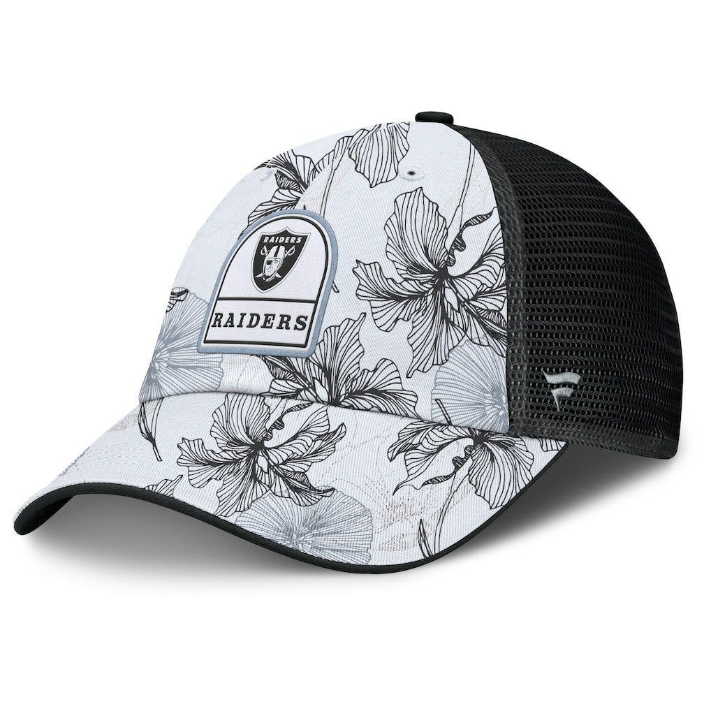 Las Vegas Raiders Tropical Adjustable Trucker Hat | NFL Discount
