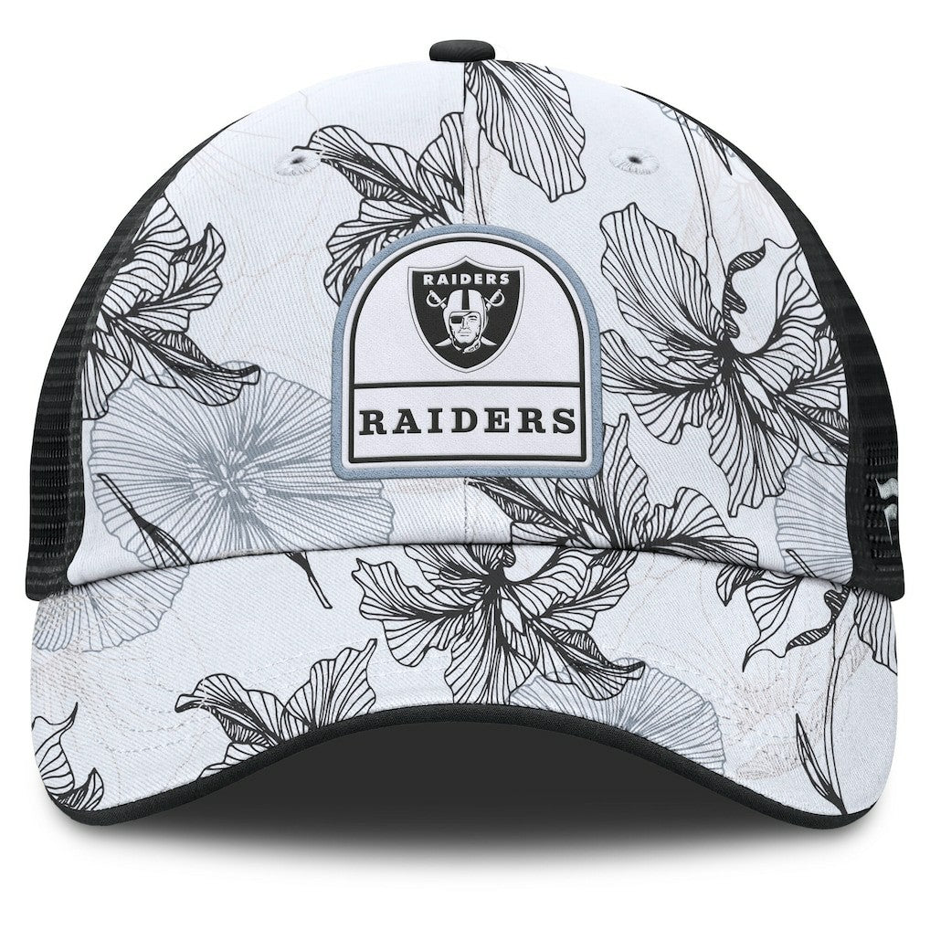Las Vegas Raiders Tropical Adjustable Trucker Hat | NFL Discount