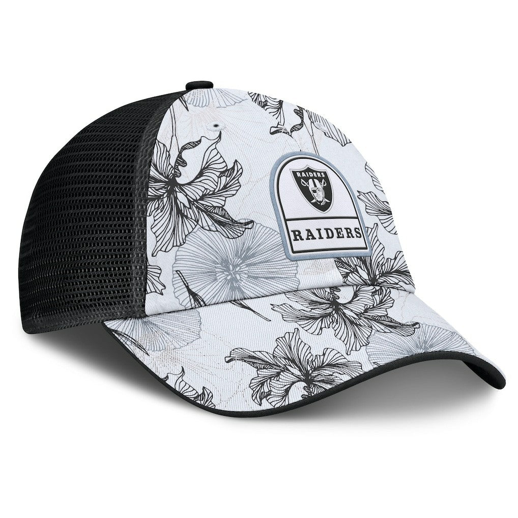 Las Vegas Raiders Tropical Adjustable Trucker Hat | NFL Discount