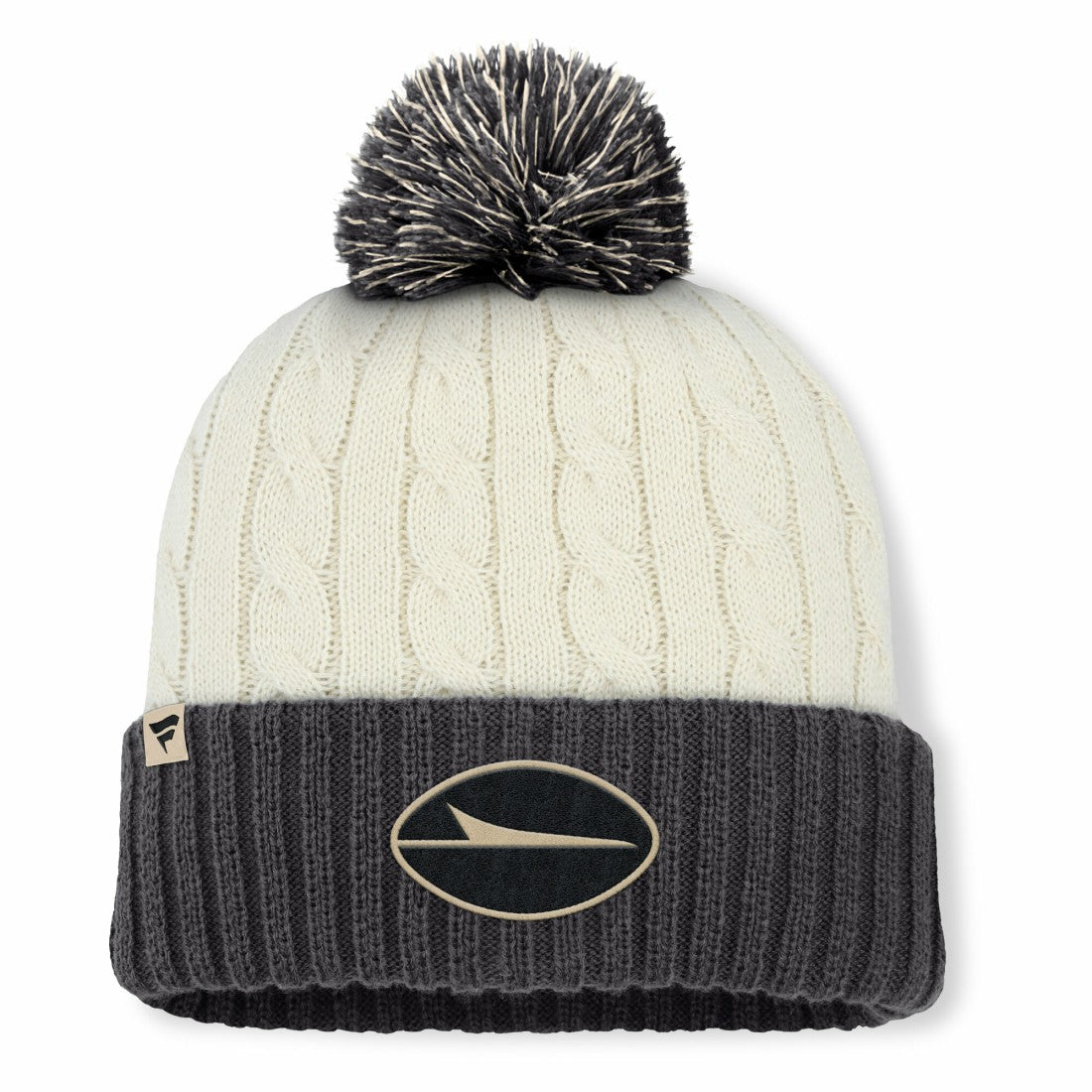 New York Jets Women's Coaxial Cuffed Knit Hat with Pom | NFL Sale
