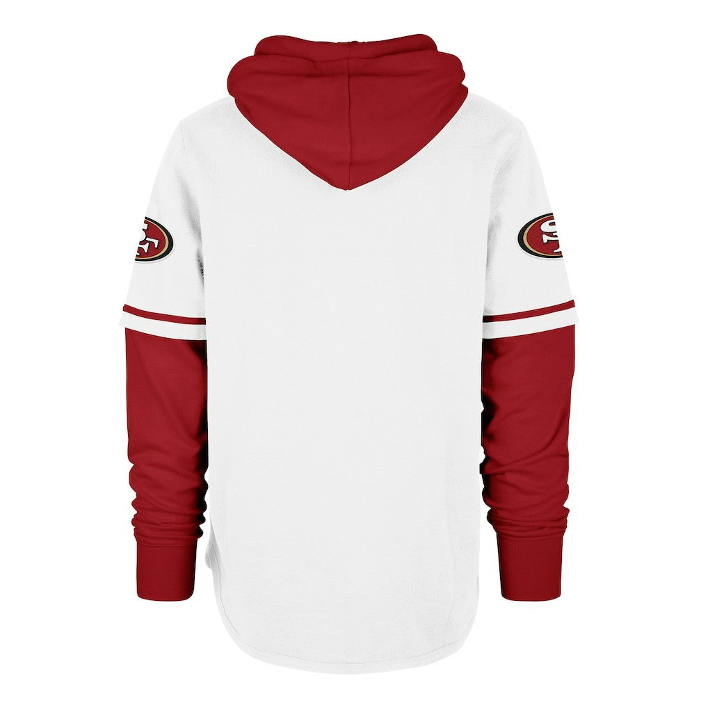 San Francisco 49ers '47 Trifecta Shortstop Pullover Hoodie | NFL Online