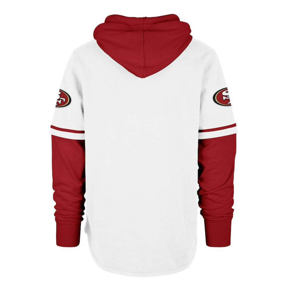 San Francisco 49ers '47 Trifecta Shortstop Pullover Hoodie | NFL Online
