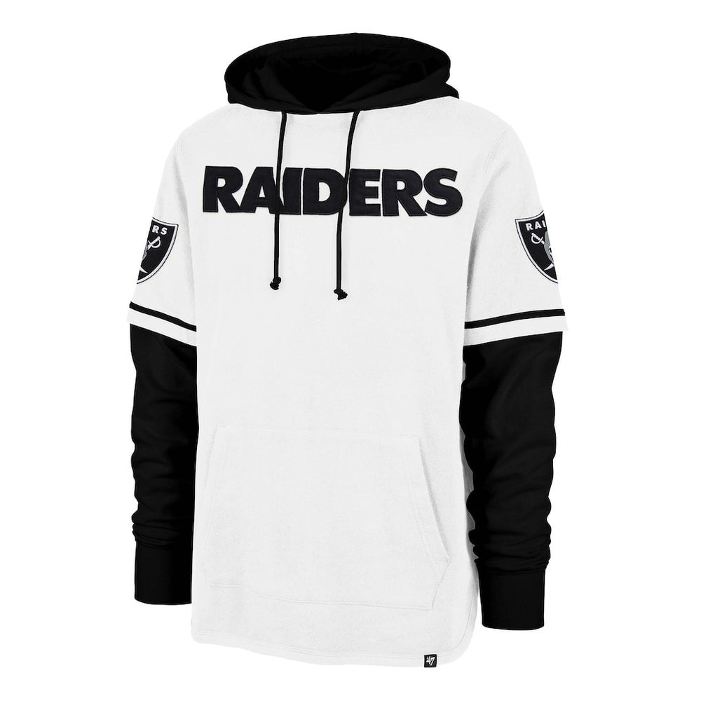 Las Vegas Raiders '47 Trifecta Shortstop Pullover Hoodie | NFL On sale