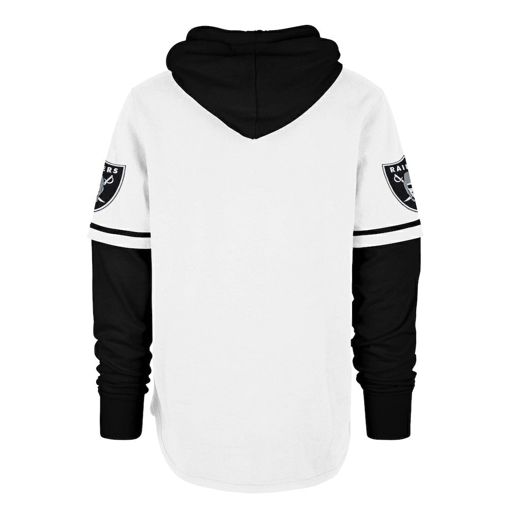 Las Vegas Raiders '47 Trifecta Shortstop Pullover Hoodie | NFL On sale