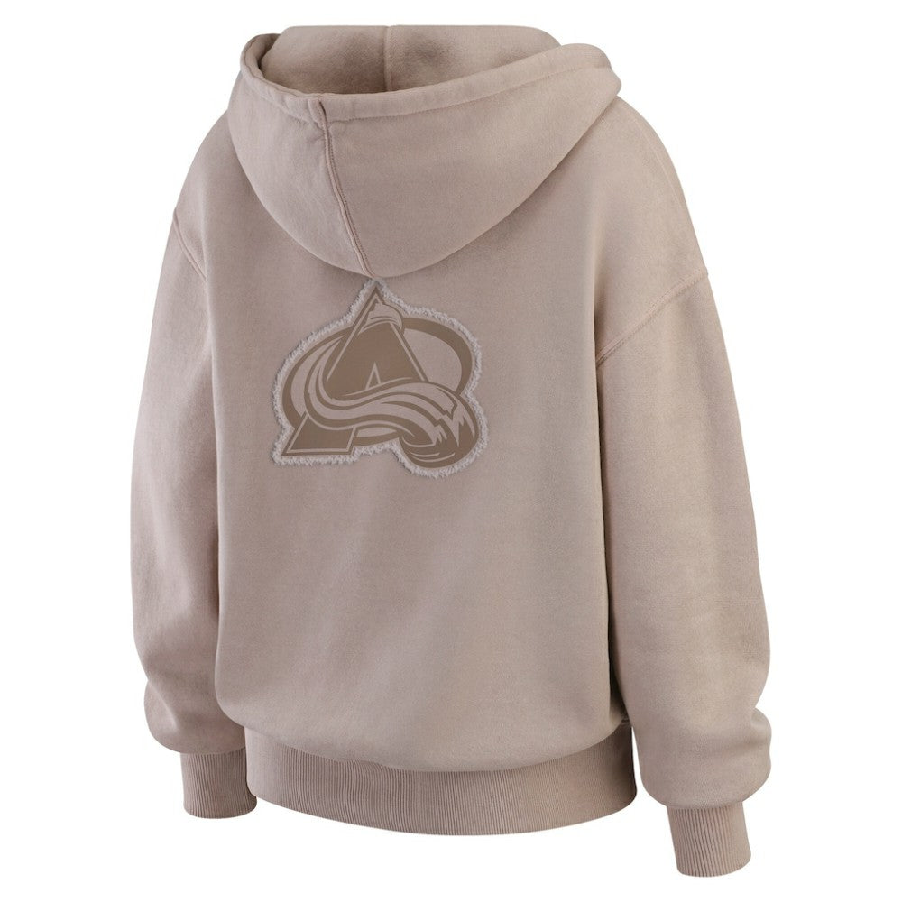 Colorado Avalanche WEAR by Erin Andrews Women's Washed Pullover Crewdie -  NHL Pullover