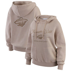 Minnesota Wild WEAR by Erin Andrews Women's Washed Pullover Crewdie -  NHL Pullover