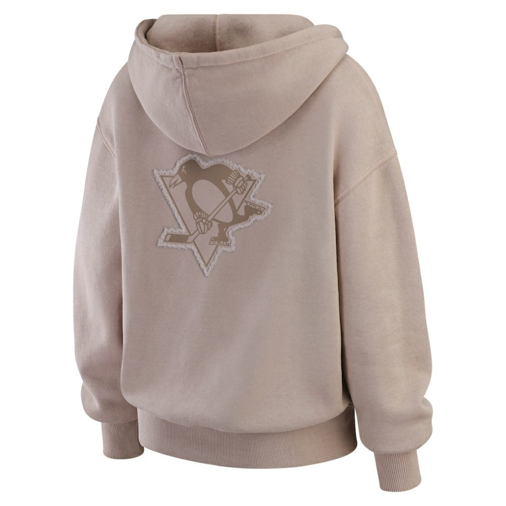 Pittsburgh Penguins WEAR by Erin Andrews Women's Washed Pullover Crewdie -  NHL Pullover