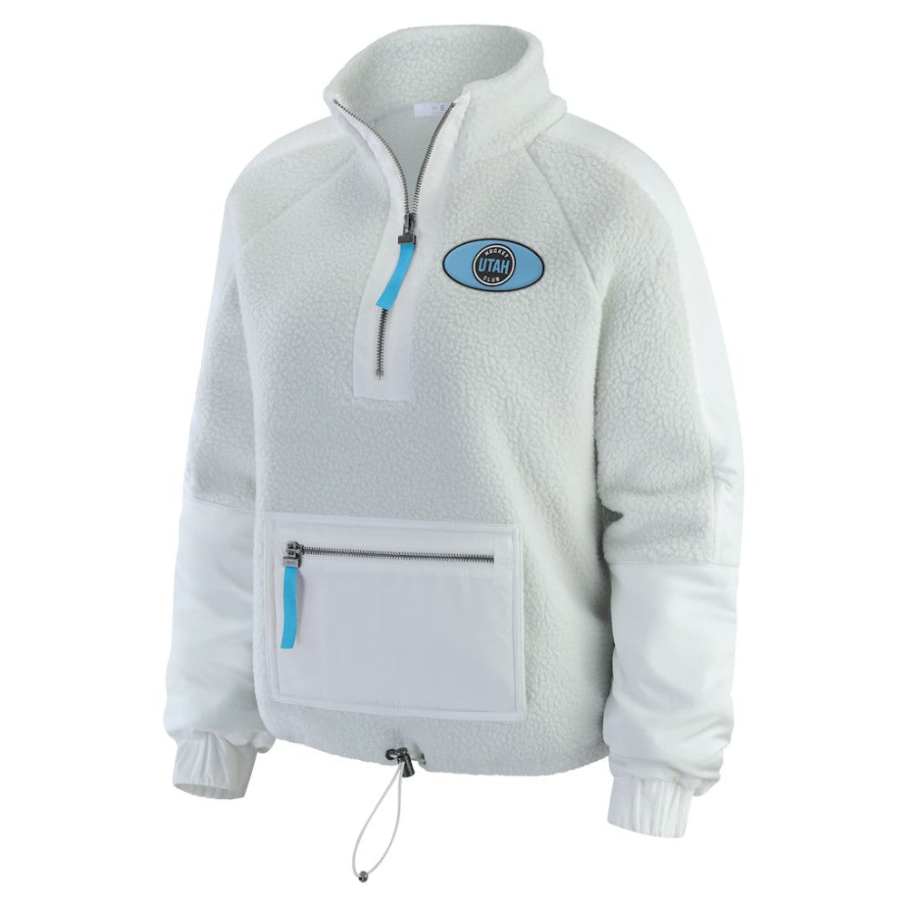 Utah Mammoth WEAR by Erin Andrews Women's Polar Fleece Quarter-Zip Jacket -  NHL Jackets