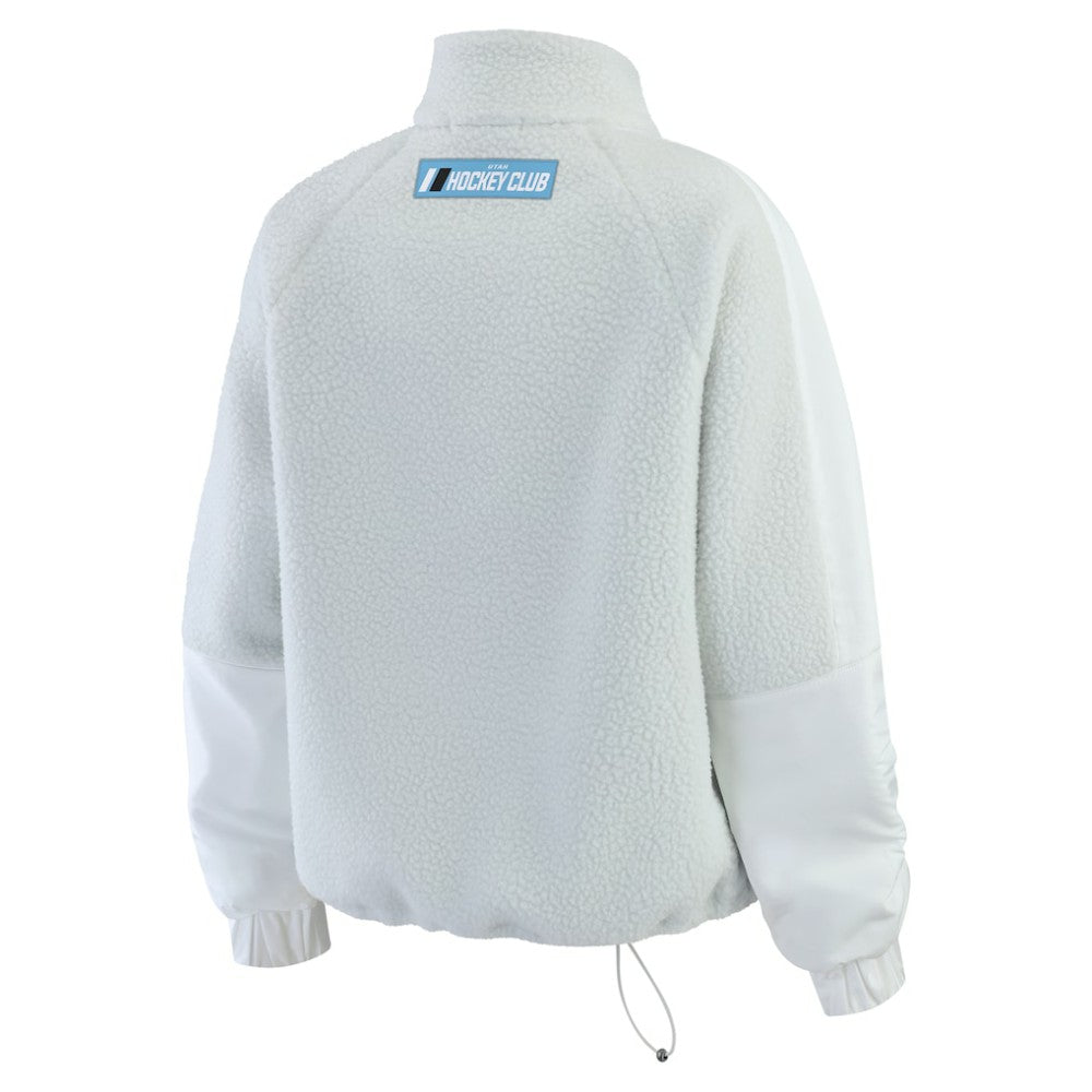 Utah Mammoth WEAR by Erin Andrews Women's Polar Fleece Quarter-Zip Jacket -  NHL Jackets