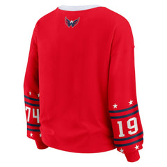 Washington Capitals WEAR by Erin Andrews Women's Long-Sleeve Sport T-Shirt -  NHL T-shirts
