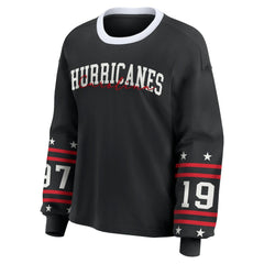 Carolina Hurricanes WEAR by Erin Andrews Women's Long-Sleeve Sport T-Shirt -  NHL T-shirts