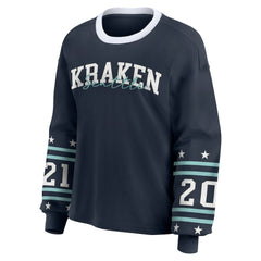 Seattle Kraken WEAR by Erin Andrews Women's Long-Sleeve Sport T-Shirt -  NHL T-shirts
