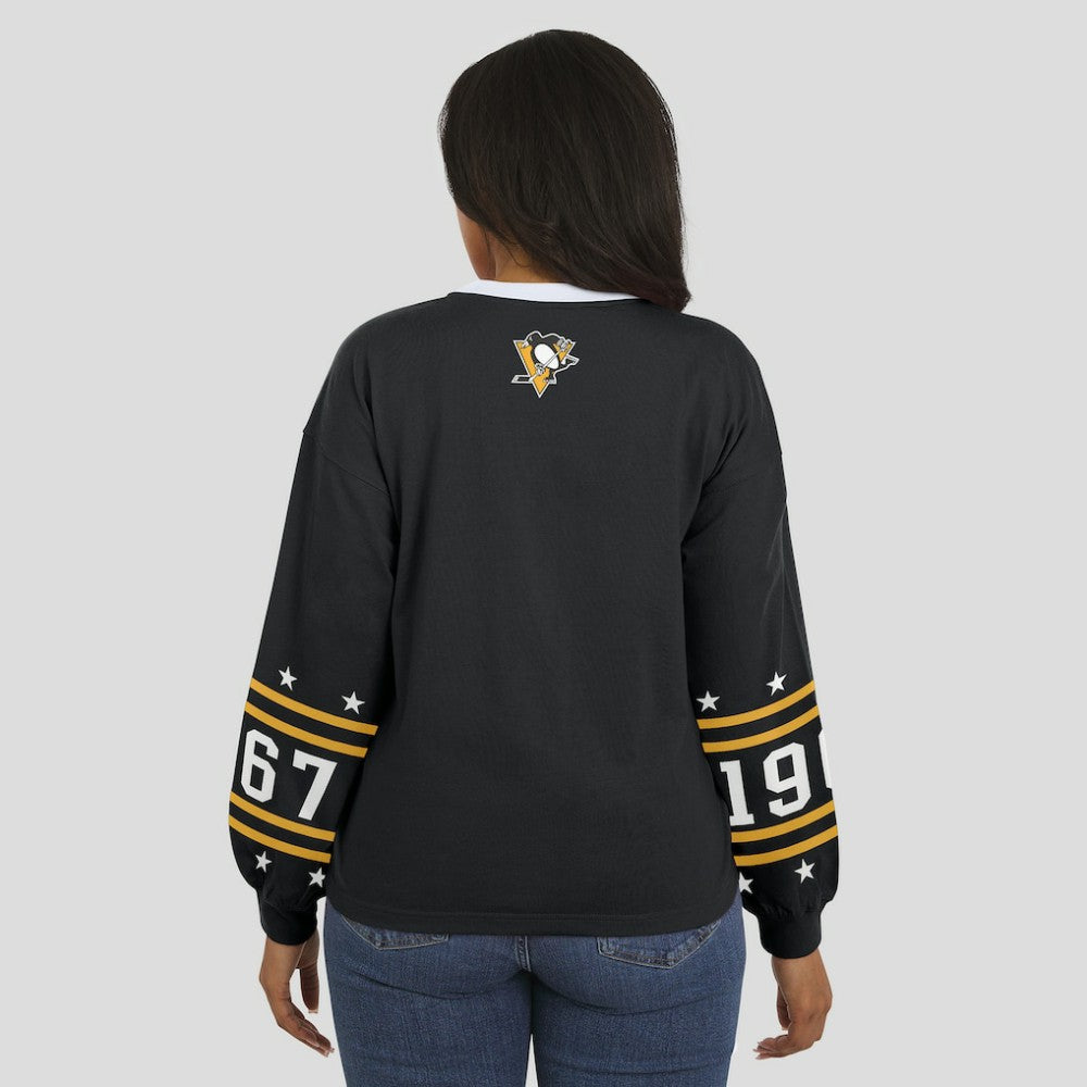Pittsburgh Penguins WEAR by Erin Andrews Women's Long-Sleeve Sport T-Shirt -  NHL T-shirts