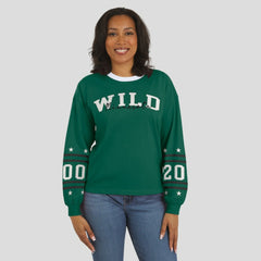 Minnesota Wild WEAR by Erin Andrews Women's Long-Sleeve Sport T-Shirt -  NHL T-shirts