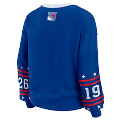 New York Rangers WEAR by Erin Andrews Women's Long-Sleeve Sport T-Shirt -  NHL T-shirts